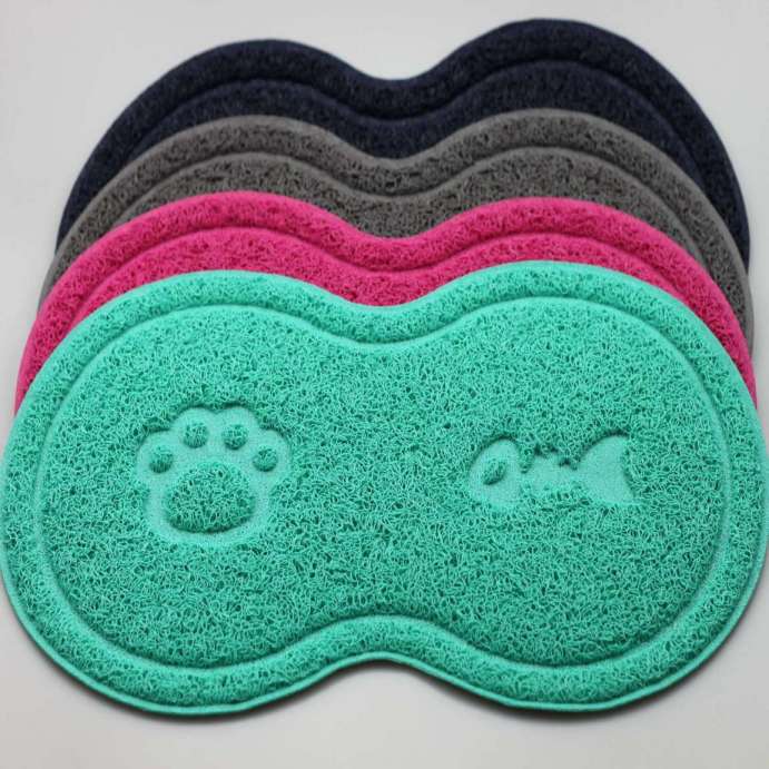 Best Supplier wholesale Cat Puppy Dish Food Water rubber Placemat Pet bowl Mat