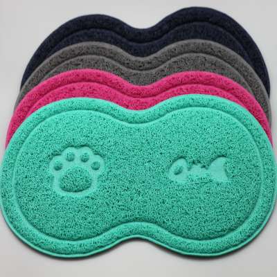 Best Supplier wholesale Cat Puppy Dish Food Water rubber Placemat Pet bowl Mat